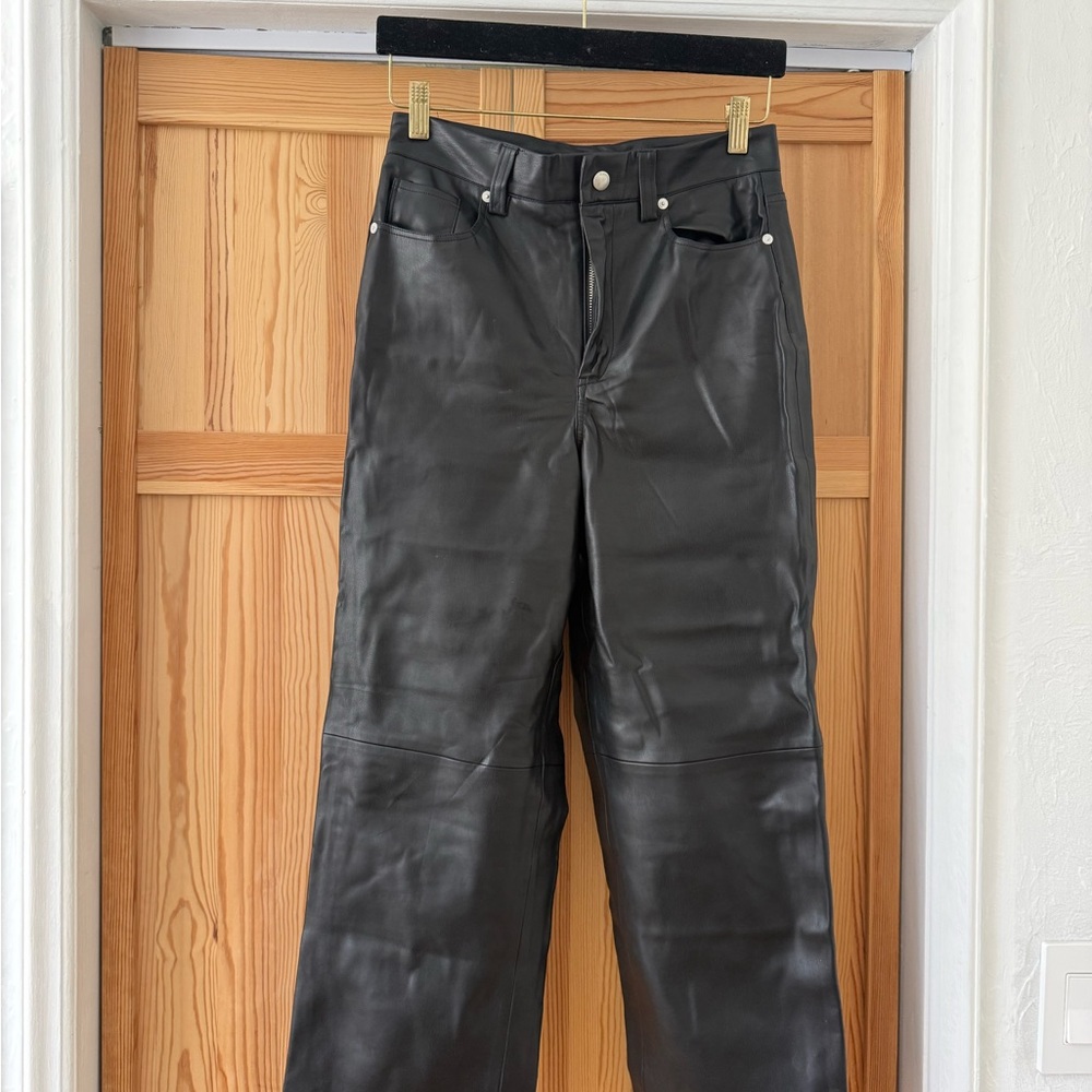 Blank NYC Black Pleather Pants